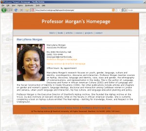 Prof. Morgan Home Page